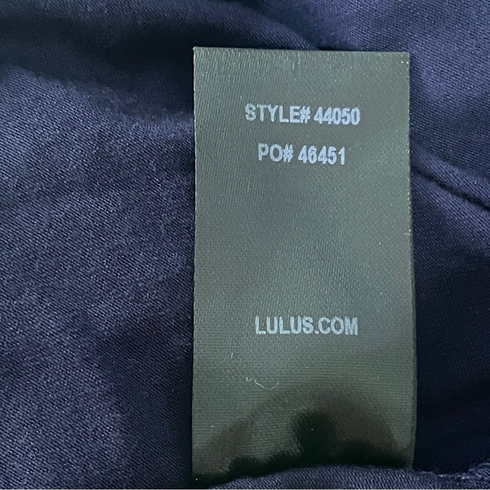 NWT Lulu's Glory of Love Navy Blue Shift Dress Navy Blue Size S / Small - Picture 12 of 12